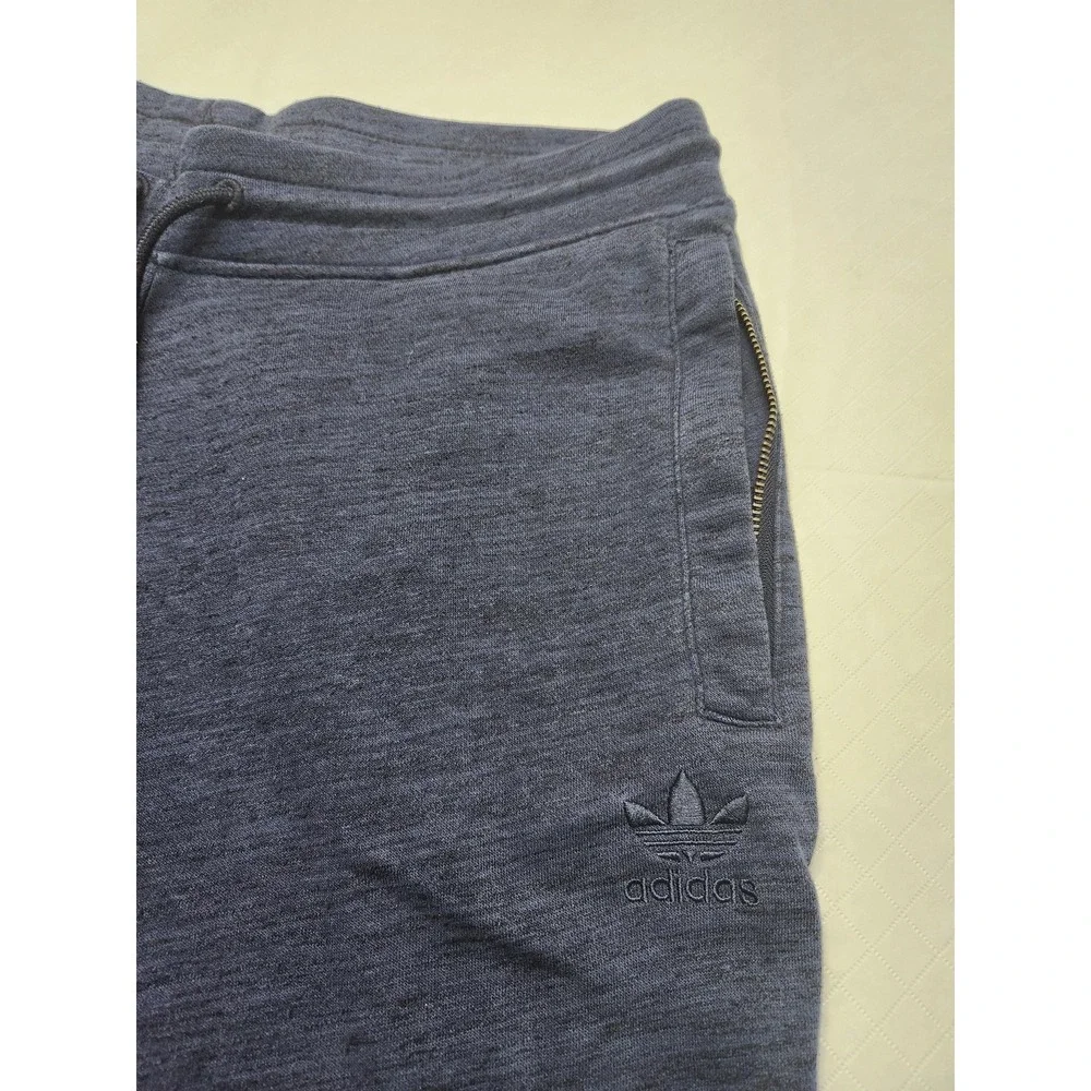 Adidas Originals Pants Mens‎ 32 Blue French Terry Joggers Sweatpants AZ1211